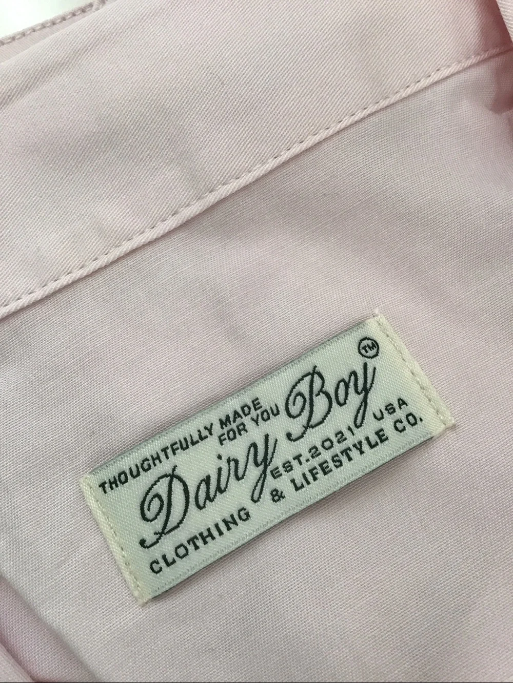 Dairy Boy Sleep Set country club blush – shorts & top szS